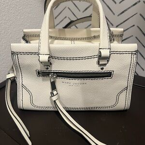 Marc Jacobs Mini Cruiser White Leather Women's Bag